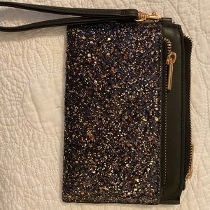 Glitter wristlet